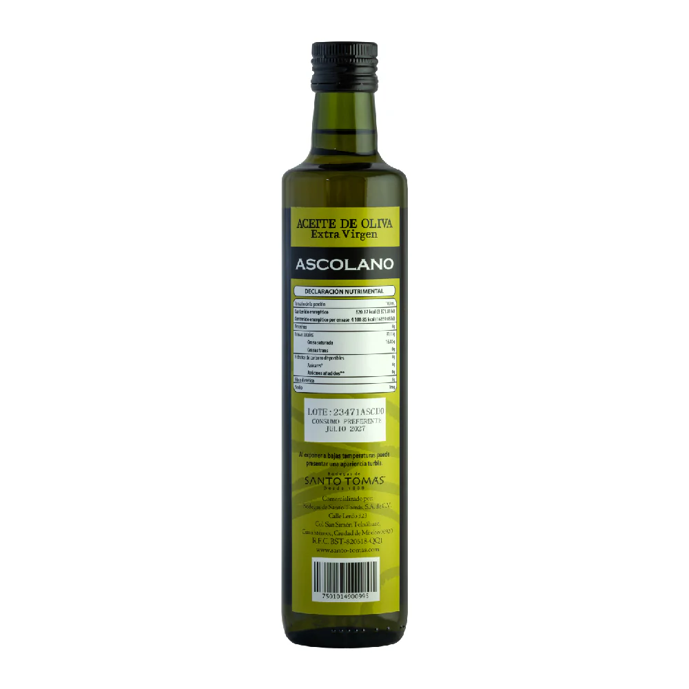 ACEITE DE OLIVA SANTO TOMAS ASCOLANO 500ML - Image 3