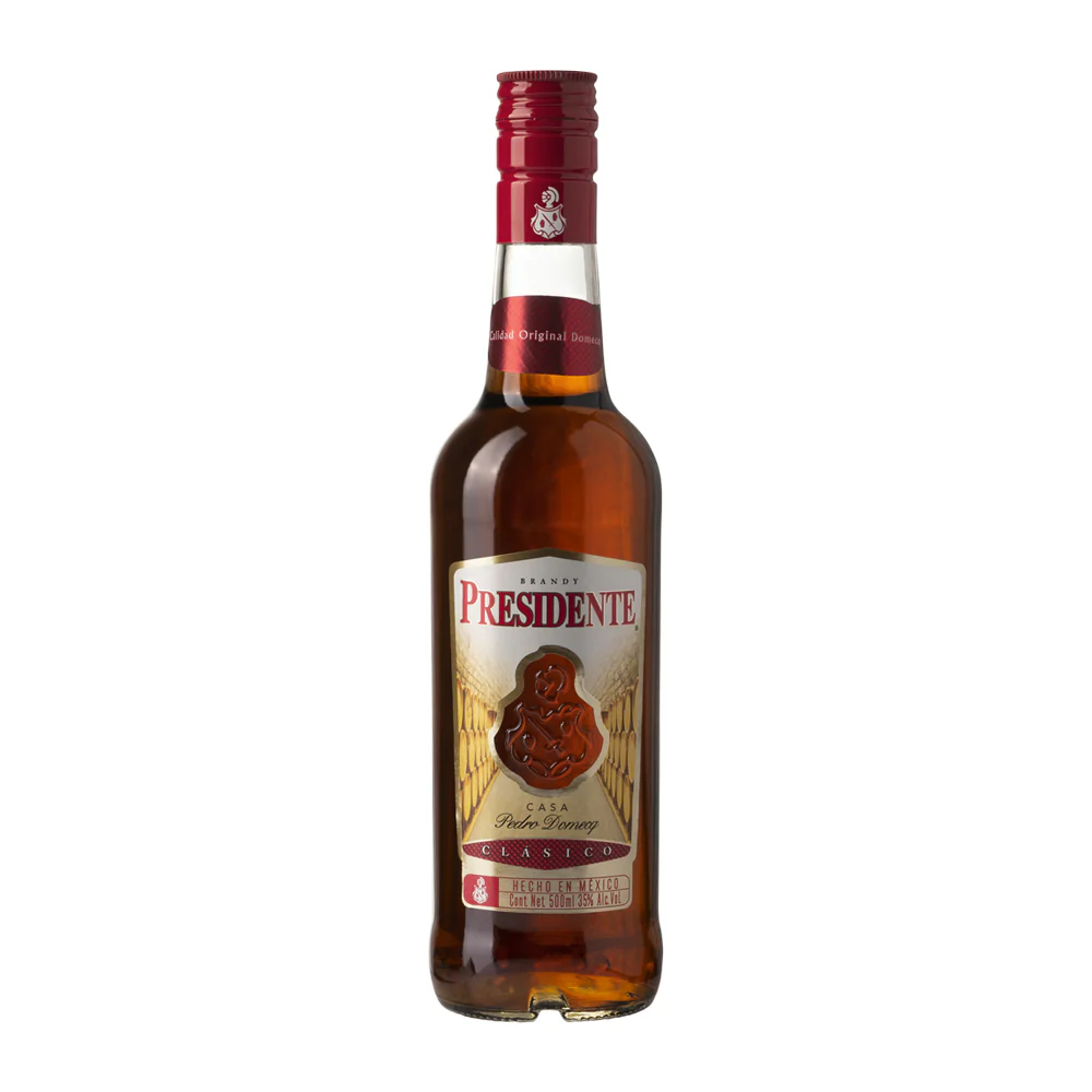 BRANDY PRESIDENTE CLASICO 500ML