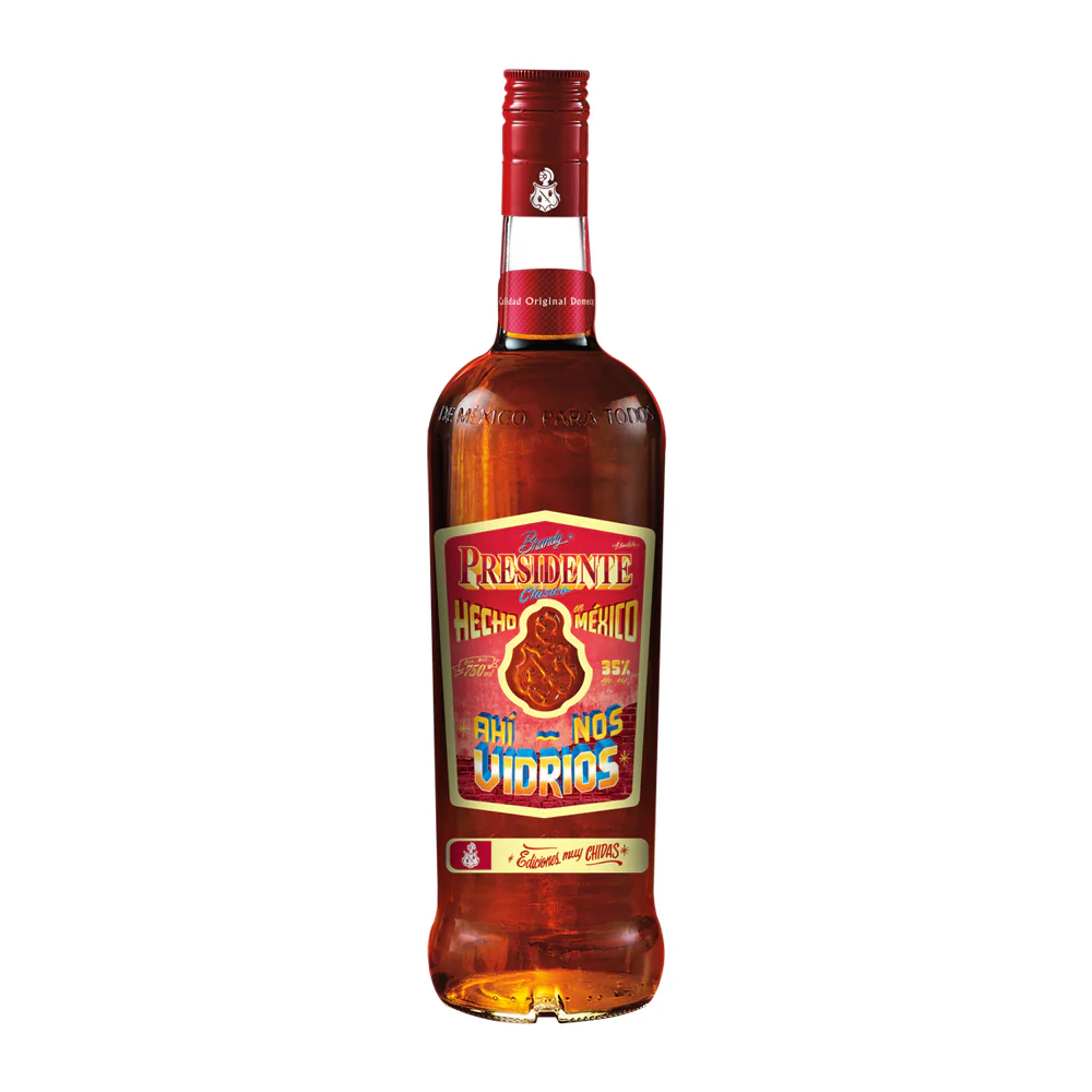 BRANDY PRESIDENTE CLASICO ED CHIDAS 750ML