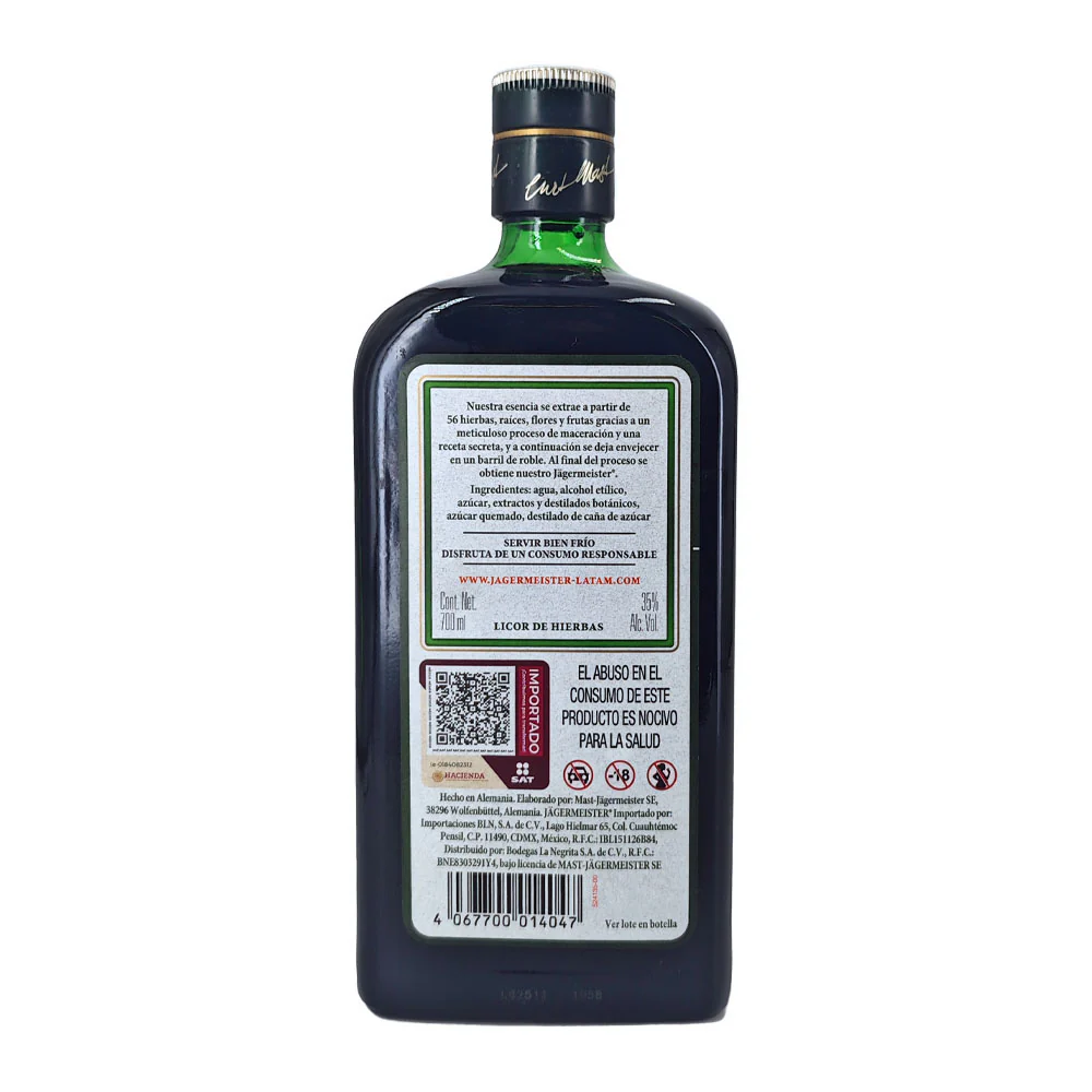 LICOR JAGERMEISTER 700ML - Image 3