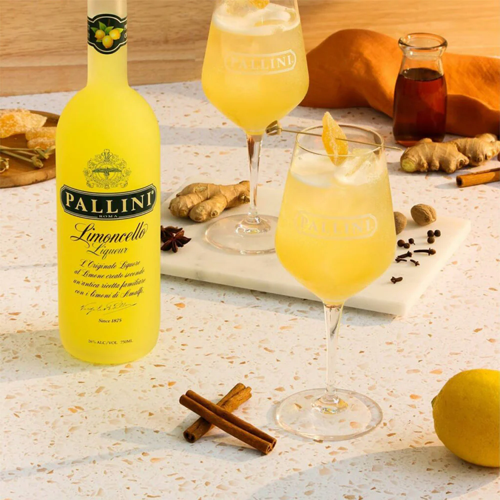 LICOR LIMONCELLO PALLINI 700ML - Image 3