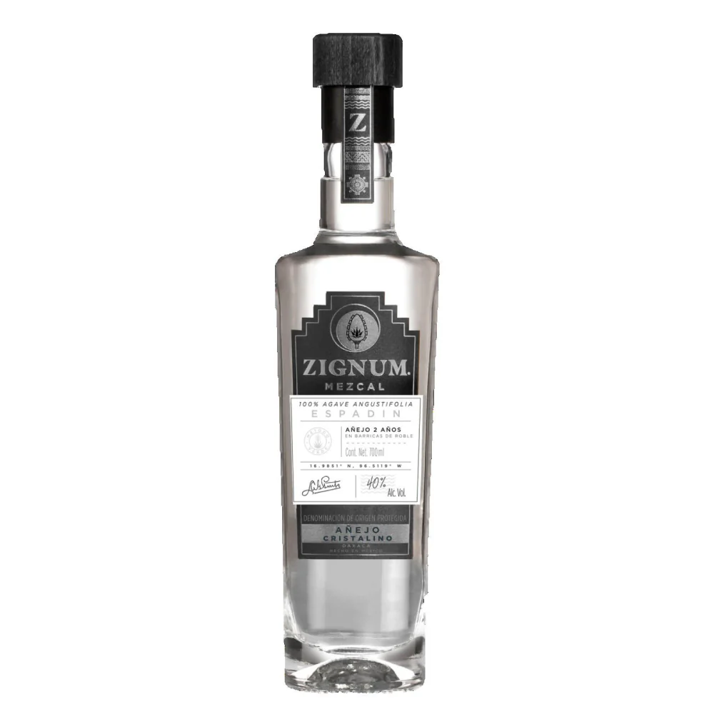 MEZCAL ZIGNUM AÑEJO CRISTALINO 700ML
