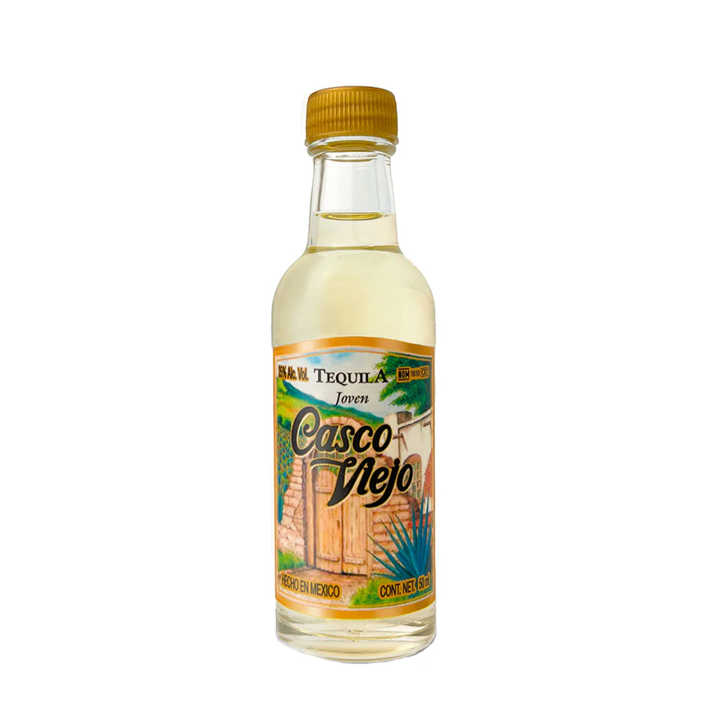 MINI TEQUILA CASCO VIEJO JOVEN .50ML