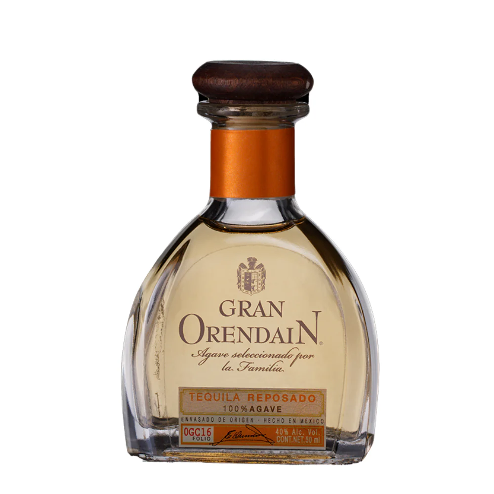 MINI TEQUILA GRAN ORENDAIN REPOSADO .50ML
