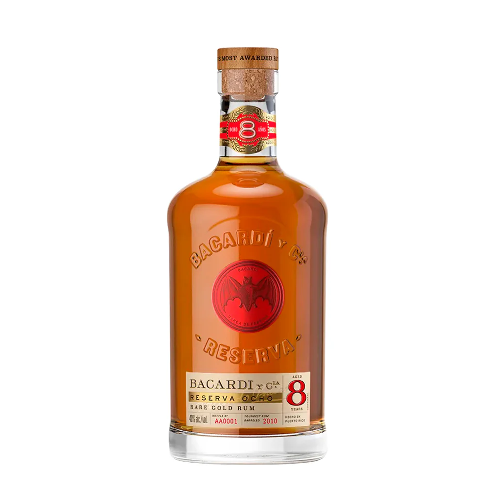 RON BACARDI 8 AÑOS GRAN RESERVA 750ML