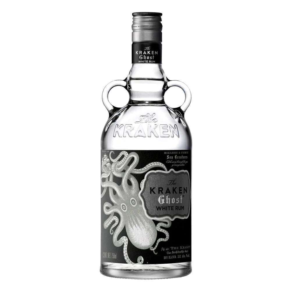 RON KRAKEN GHOST WHITE 750ML