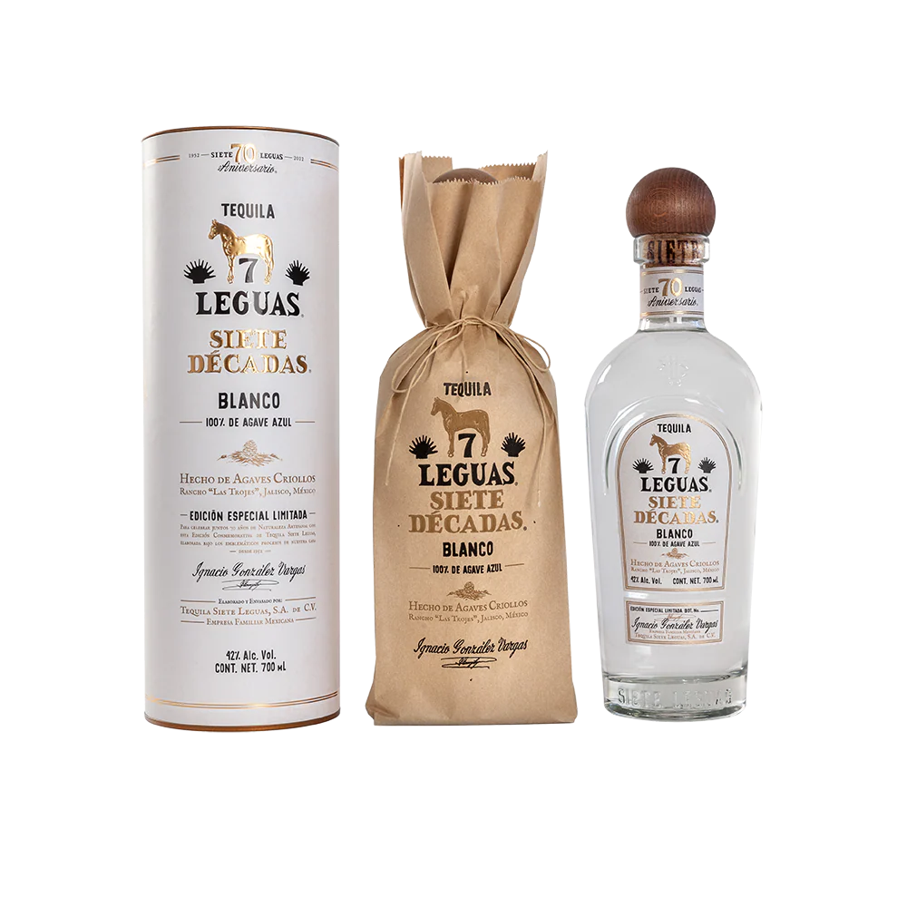 TEQUILA 7 LEGUAS EDICIÓN SIETE DECADAS 700ML - Image 2