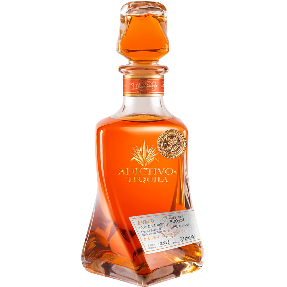 TEQUILA ADICTIVO AÑEJO 750ML