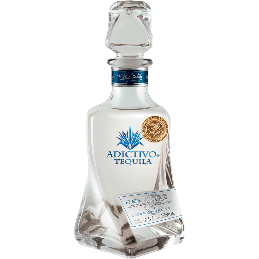 TEQUILA ADICTIVO PLATA 750ML