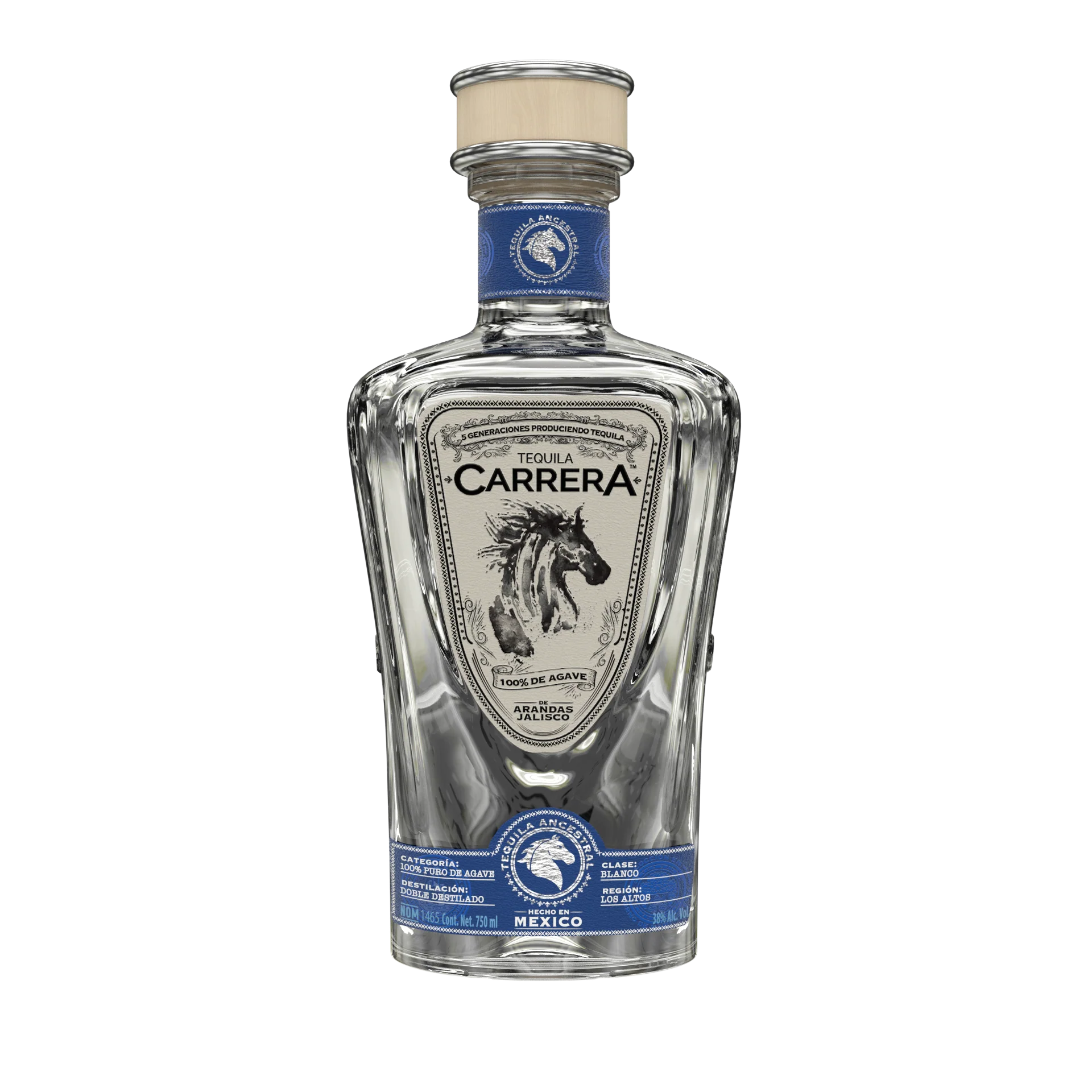 TEQUILA CARRERA BLANCO 750ML