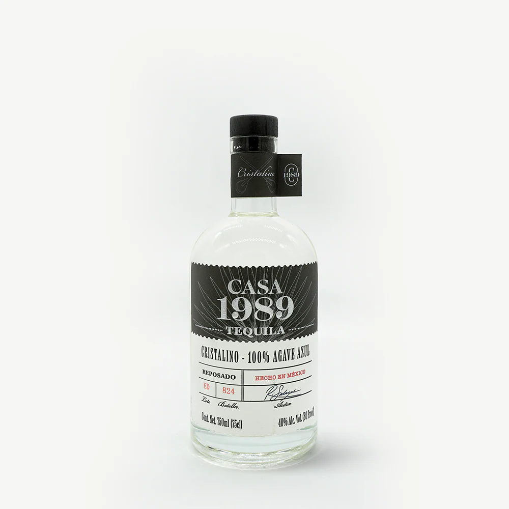 TEQUILA CASA 1989 REPOSADO CRISTALINO 750ML