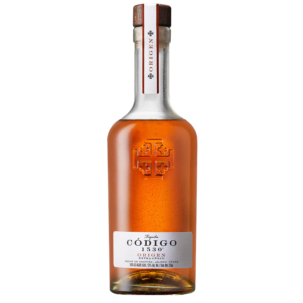 TEQUILA CODIGO 1530 ORIGEN EXTRA AÑEJO 375ML