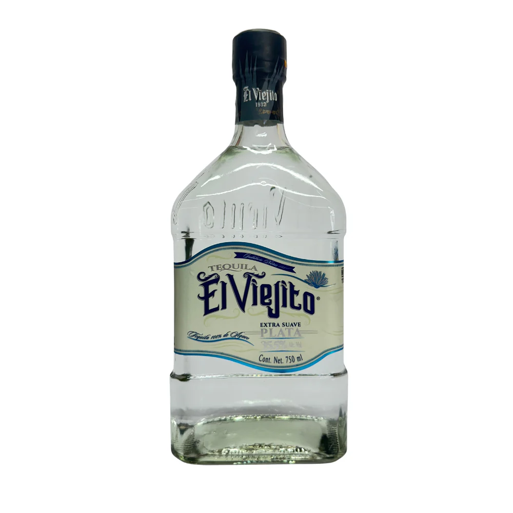 TEQUILA EL VIEJITO PLATA 35.5° 750ML