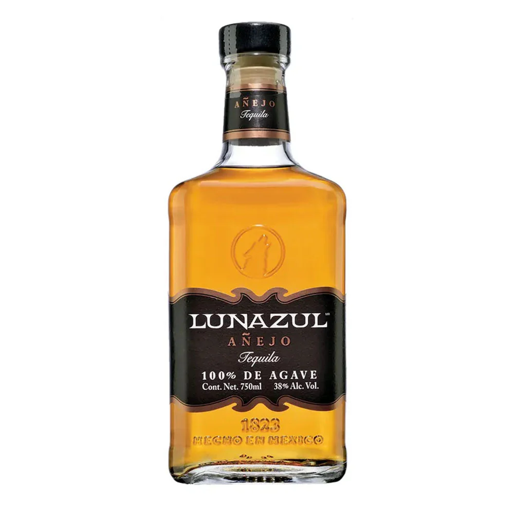 TEQUILA LUNAZUL AÑEJO 750ML