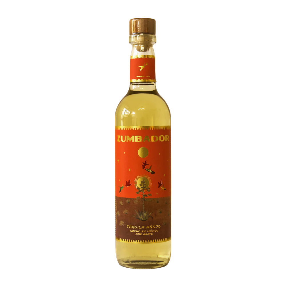 TEQUILA ZUMBADOR AÑEJO 750ML