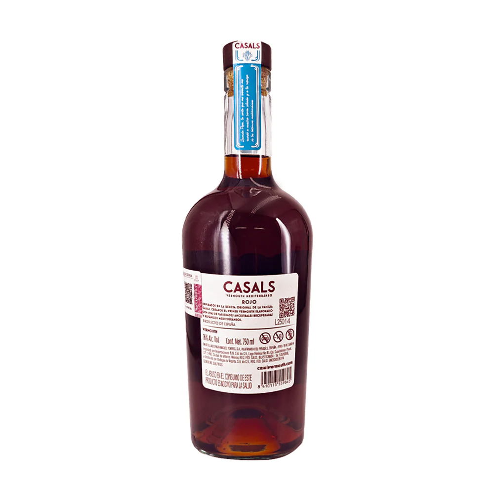 VERMOUTH CASALS ROJO 750ML - Image 3