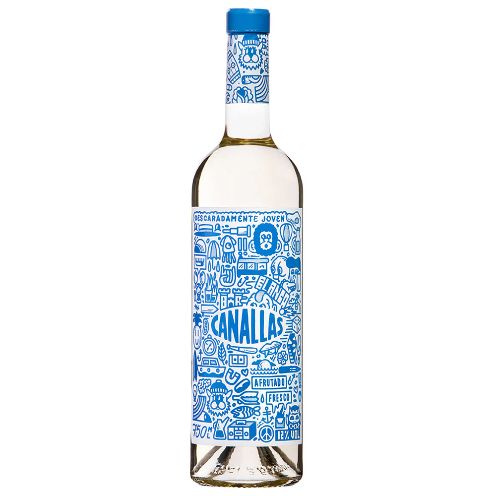 VINO BLANCO CANALLAS 750ML