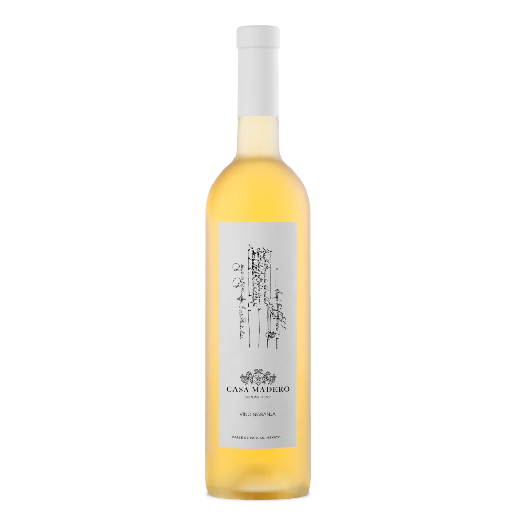 VINO BLANCO CASA MADERO NARANJA 750ML