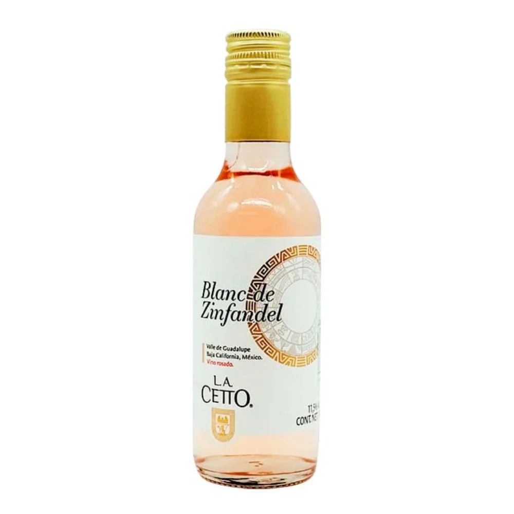VINO ROSADO L.A. CETTO BLANC DE ZINFANDEL 187ML