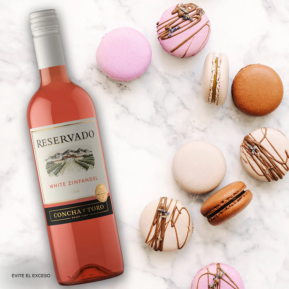 VINO ROSADO CONCHA Y TORO RESERVADO WHITE ZINFANDEL 750ML - Image 2