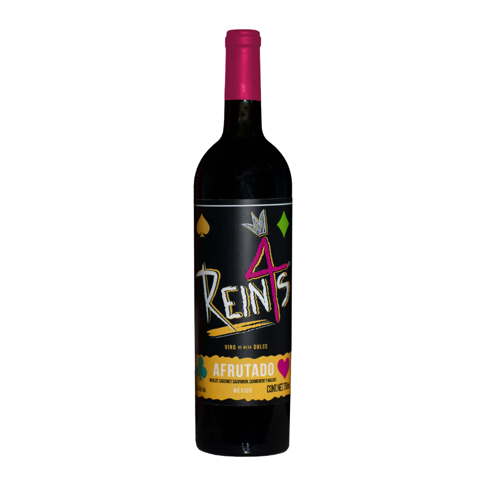 VINO TINTO 4 REINAS AFRUTADO 750ML