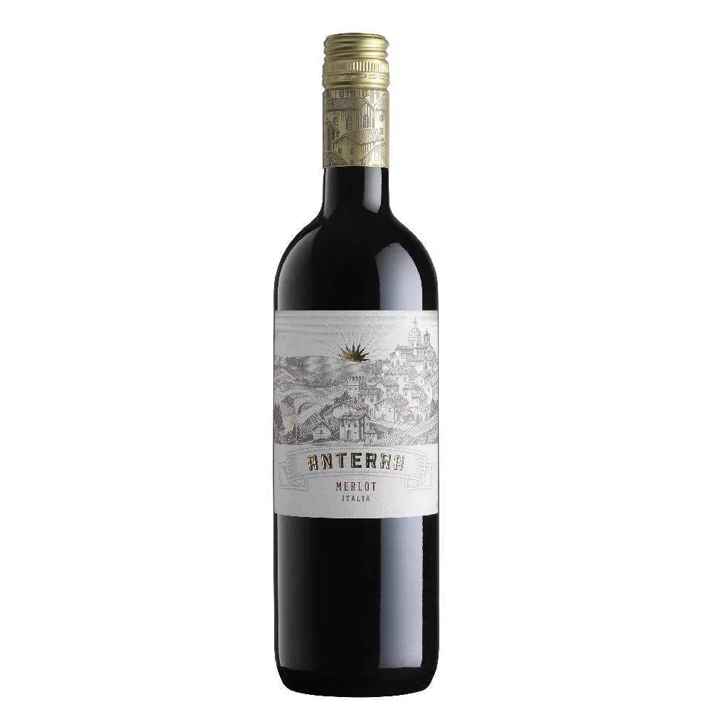 VINO TINTO ANTERRA MERLOT 750ML