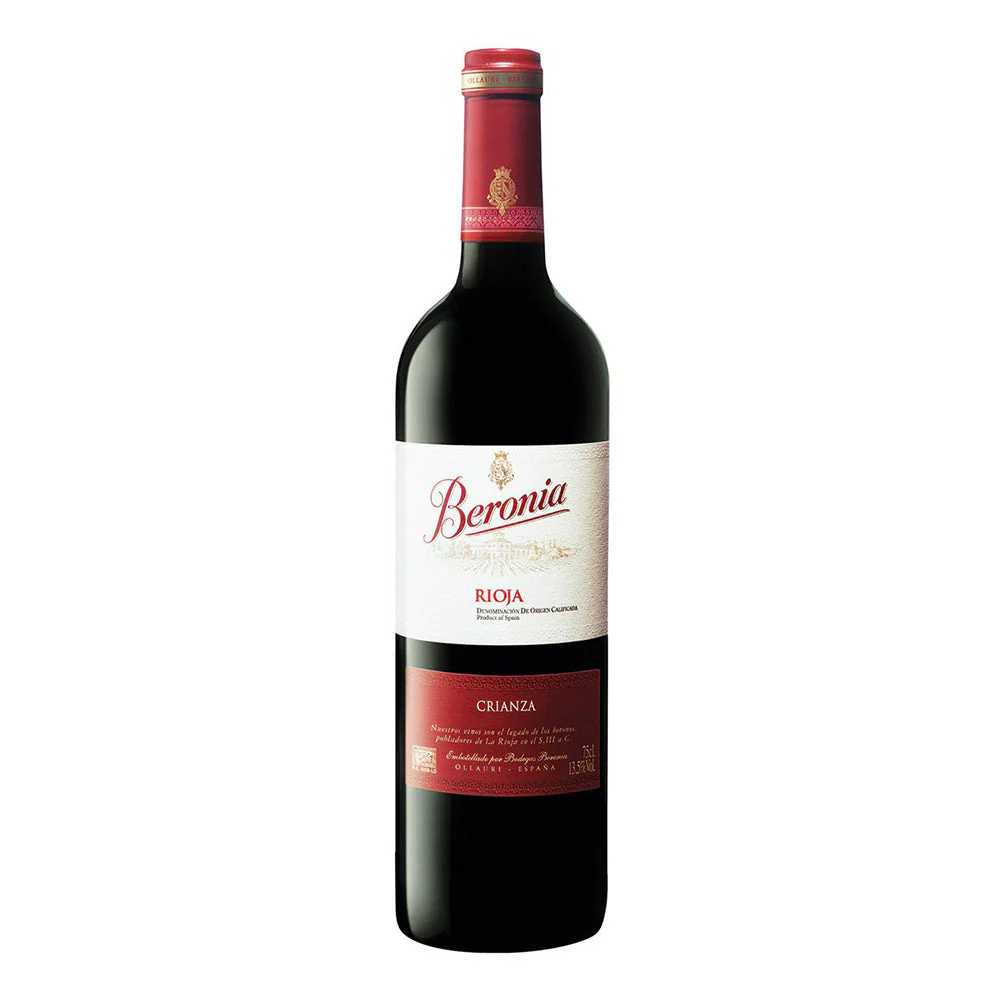 VINO TINTO BERONIA CRIANZA ED LIMITADA750ML