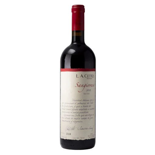 VINO TINTO BOUTIQUE SANGIOVESSE L.A. CETTO 750ML