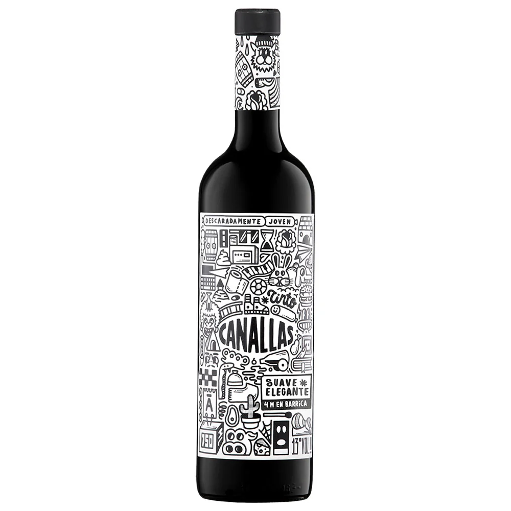 VINO TINTO CANALLAS 750ML