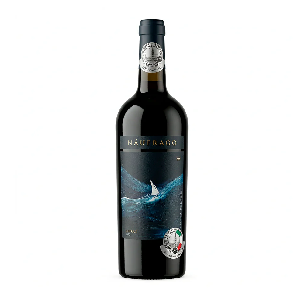 VINO TINTO CASA NAUFRAGO SHIRAZ 750ML