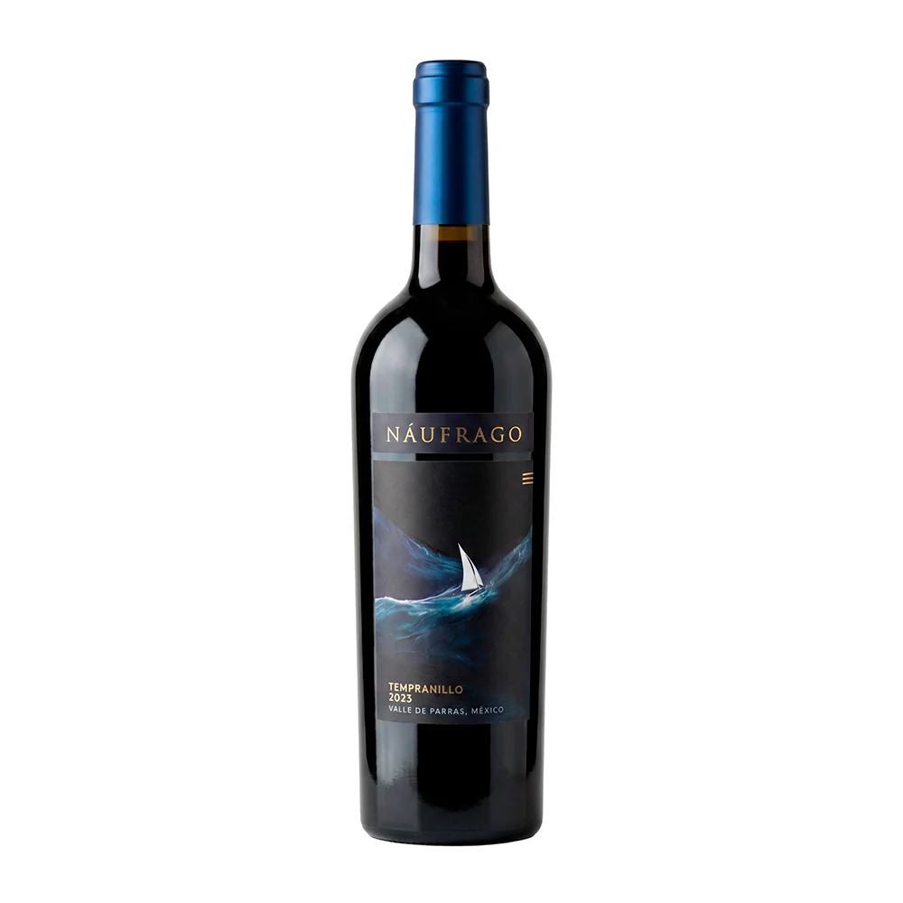 VINO TINTO CASA NAUFRAGO TEMPRANILLO 750ML