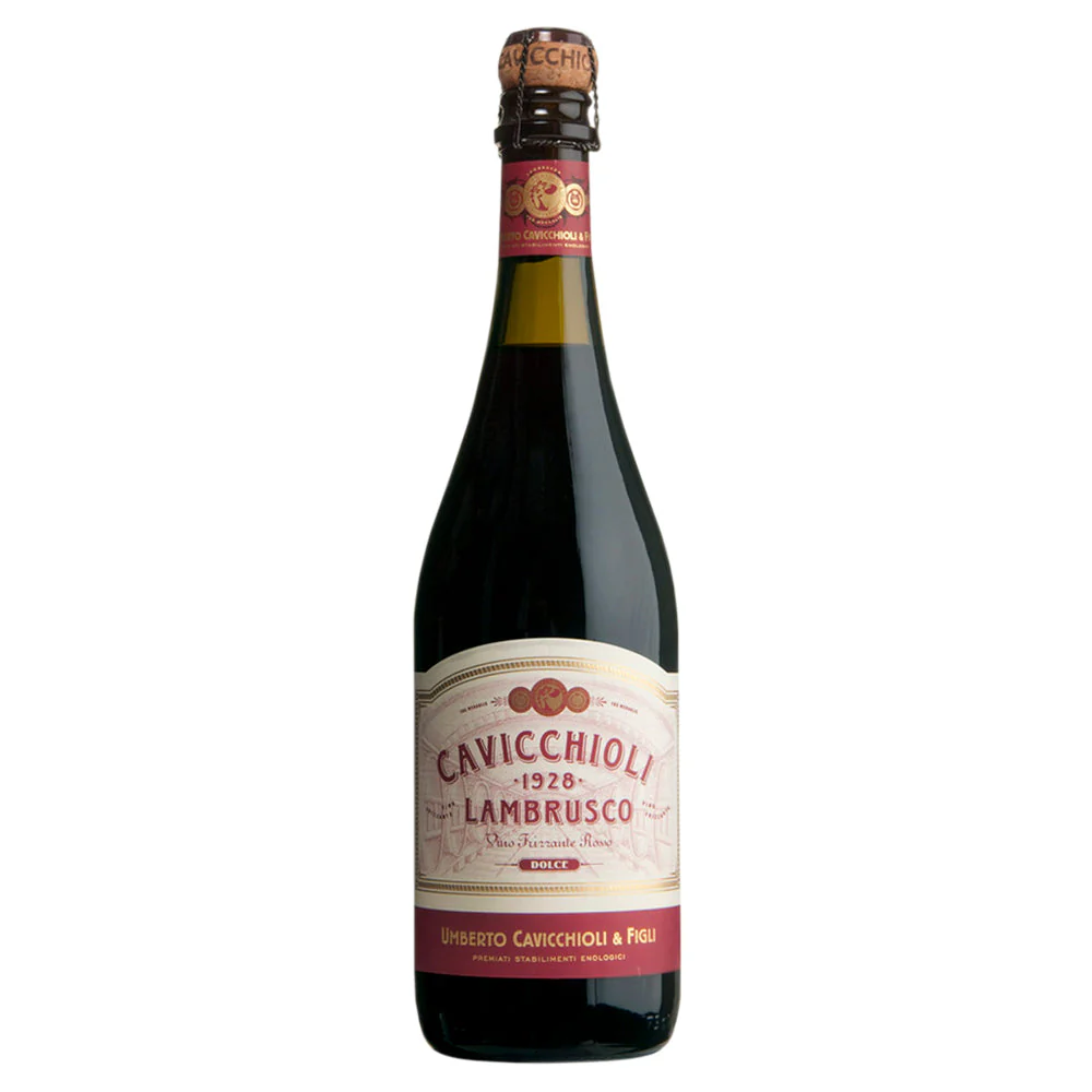 VINO TINTO CAVICCHIOLI 1928 LAMBRUSCO 750ML