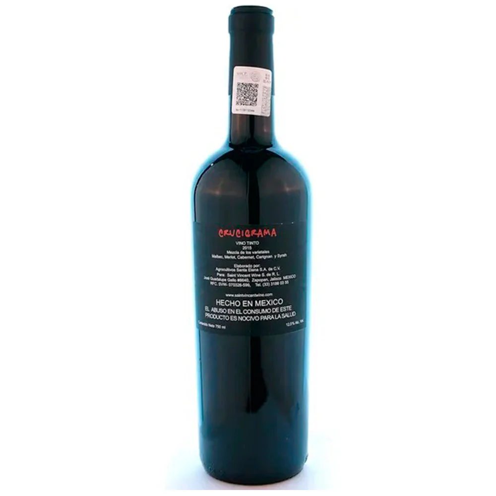 VINO TINTO CRUCIGRAMA 750ML