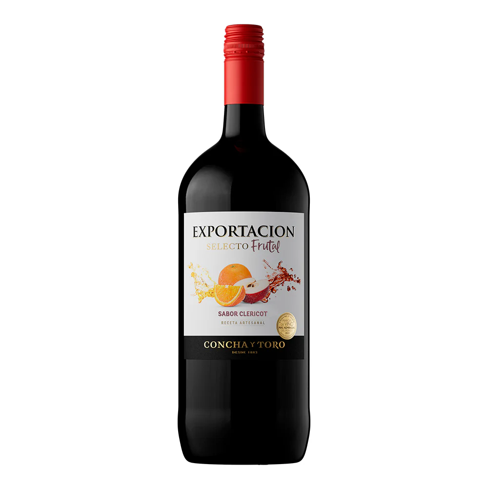 VINO TINTO EXPORTACION SELECTO FRUTAL CLERICOT 1500ML