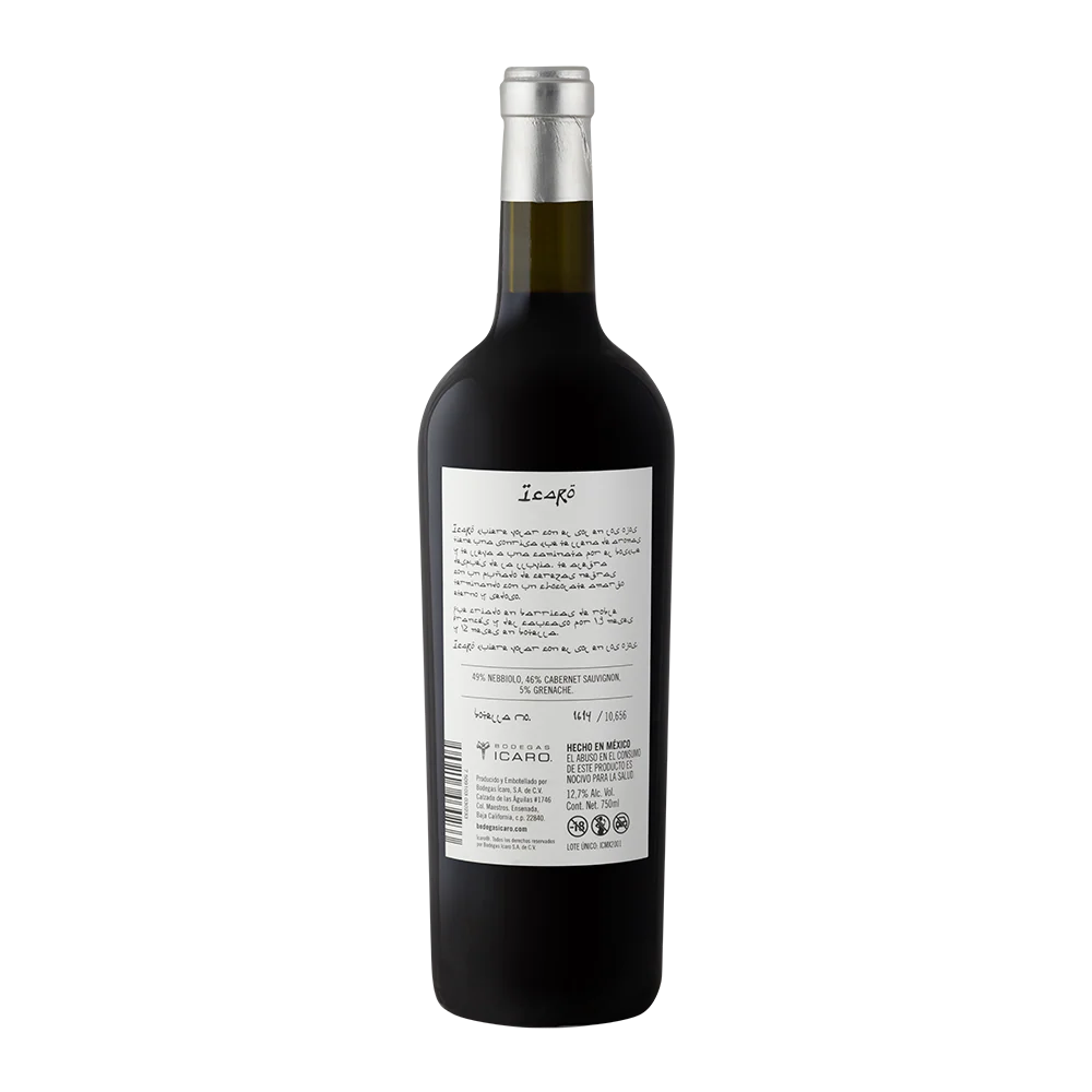 VINO TINTO ICARO 750ML - Image 2