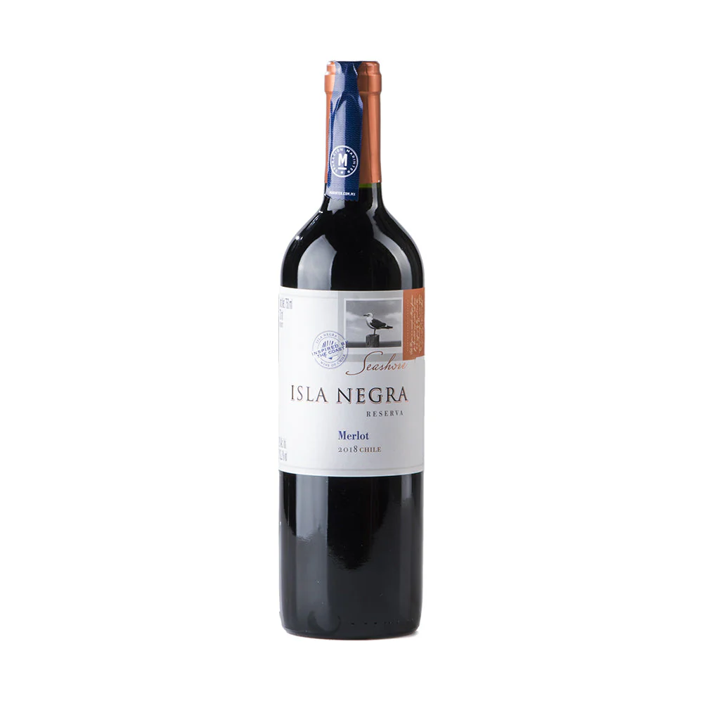VINO TINTO ISLA NEGRA MERLOT 750ML