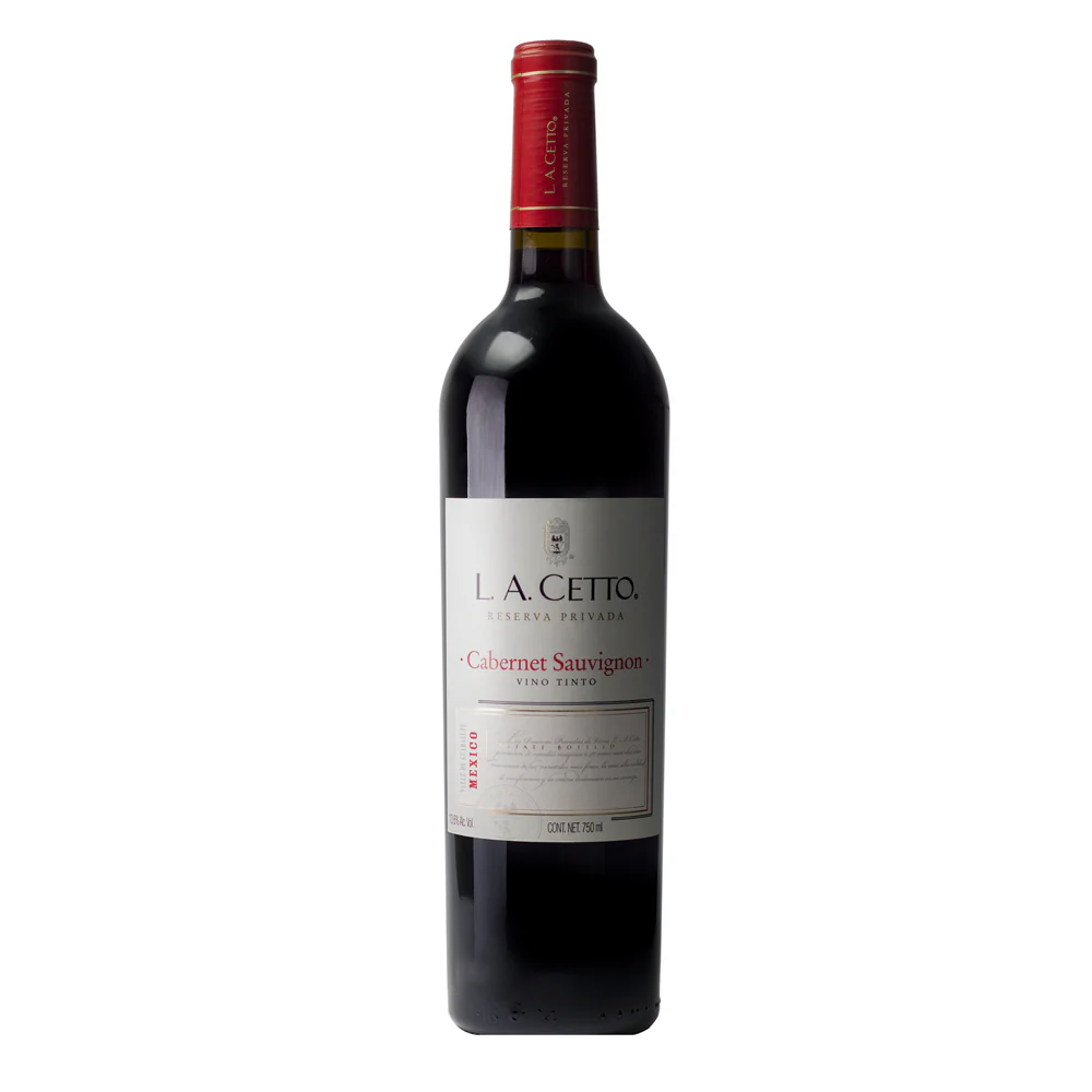 VINO TINTO L.A. CETTO RESERVA PRIVADA CABERNET SAUVIGNON 750ML