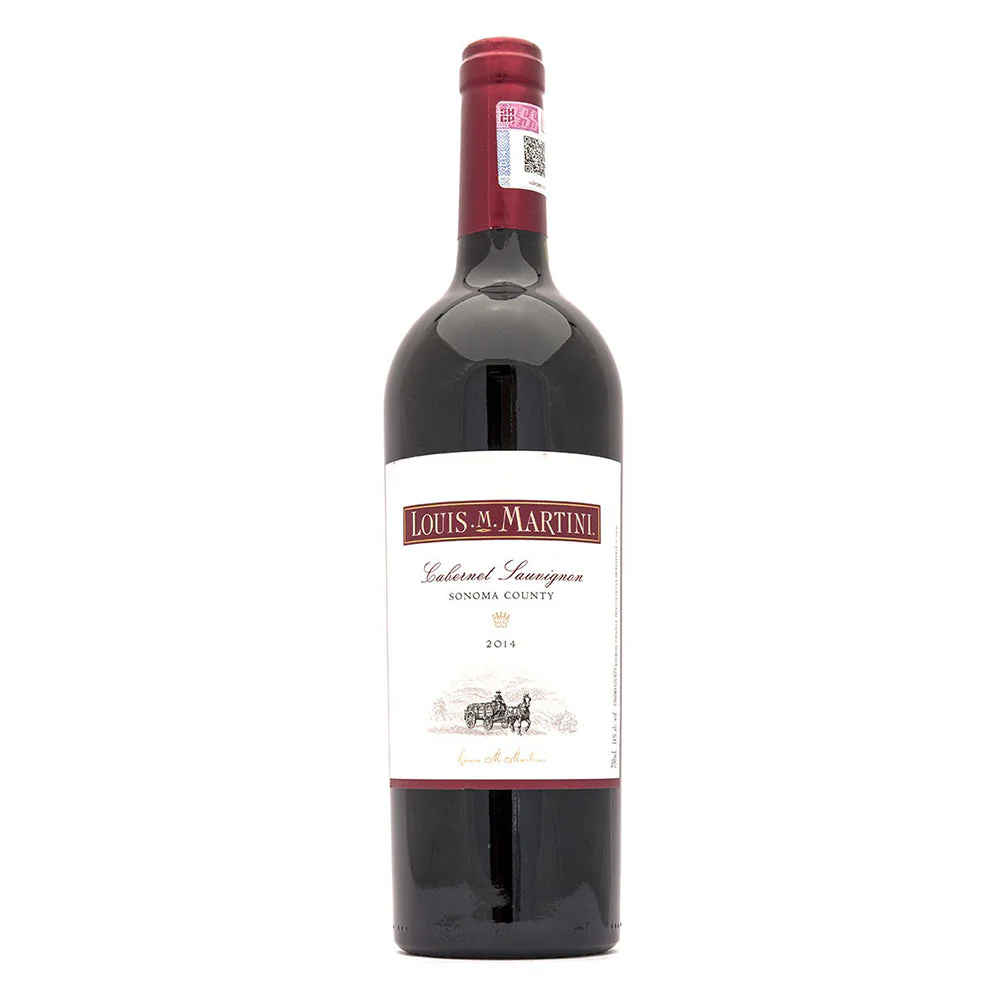 VINO TINTO LOUIS M MARTINI SONOMA CABERNET SAUVIGNON 750ML