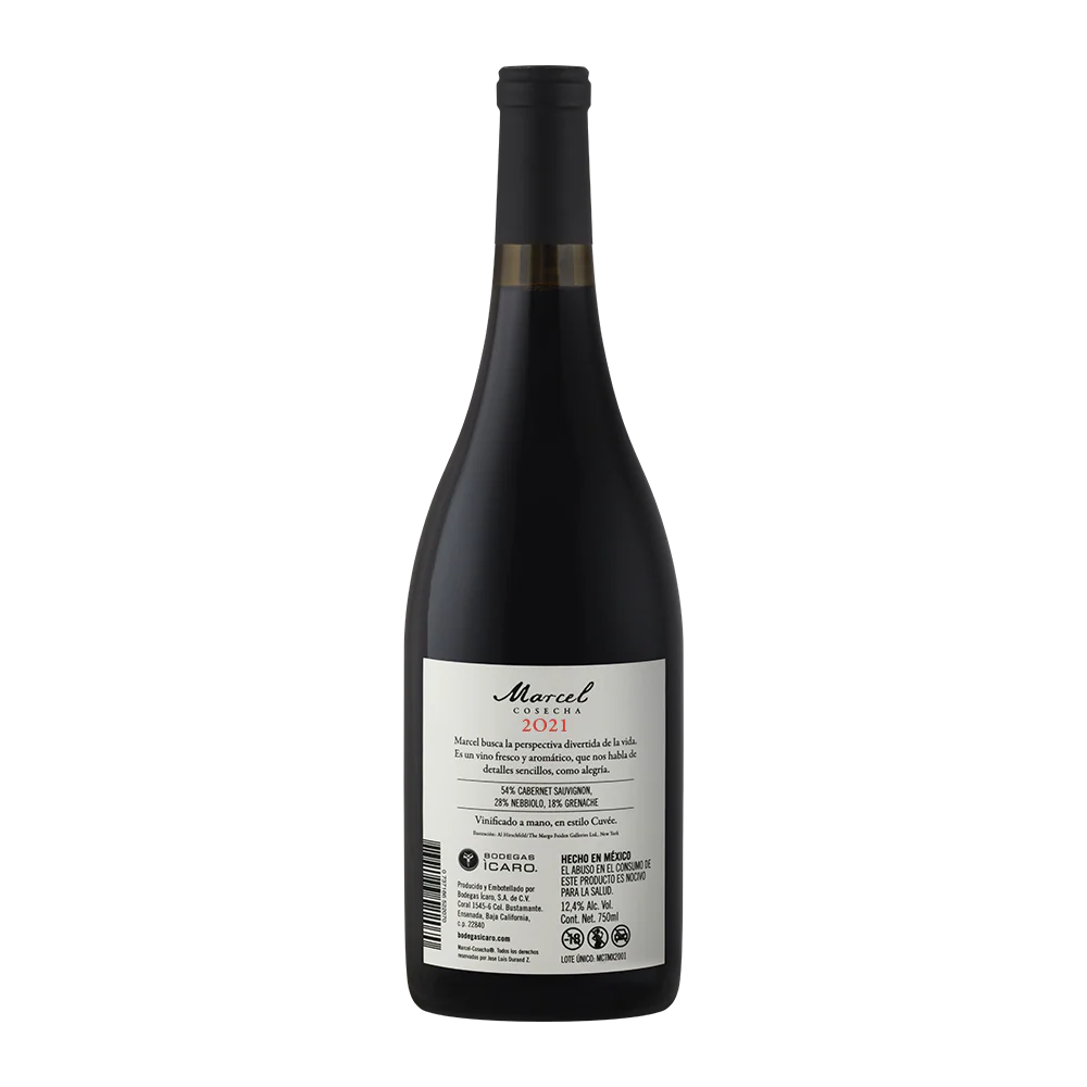 VINO TINTO MARCEL 750ML - Image 2