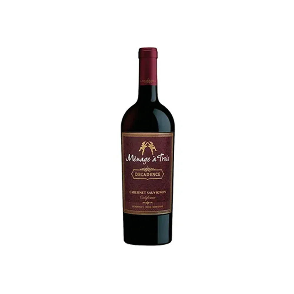 VINO TINTO MENAGE A TROIS DECADENCE CABSAUV 750ML