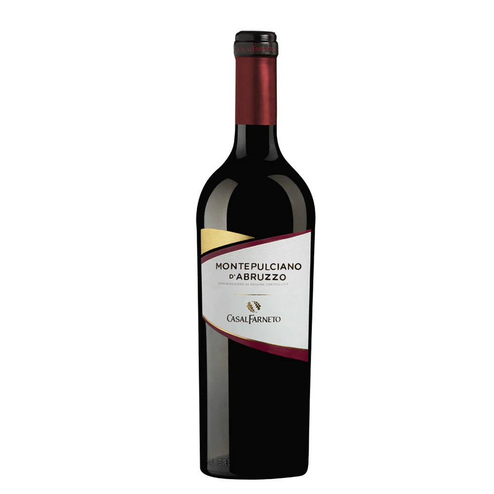 VINO TINTO MONTEPULCIANO D'ABRUZZO CASALFARNETO 750ML