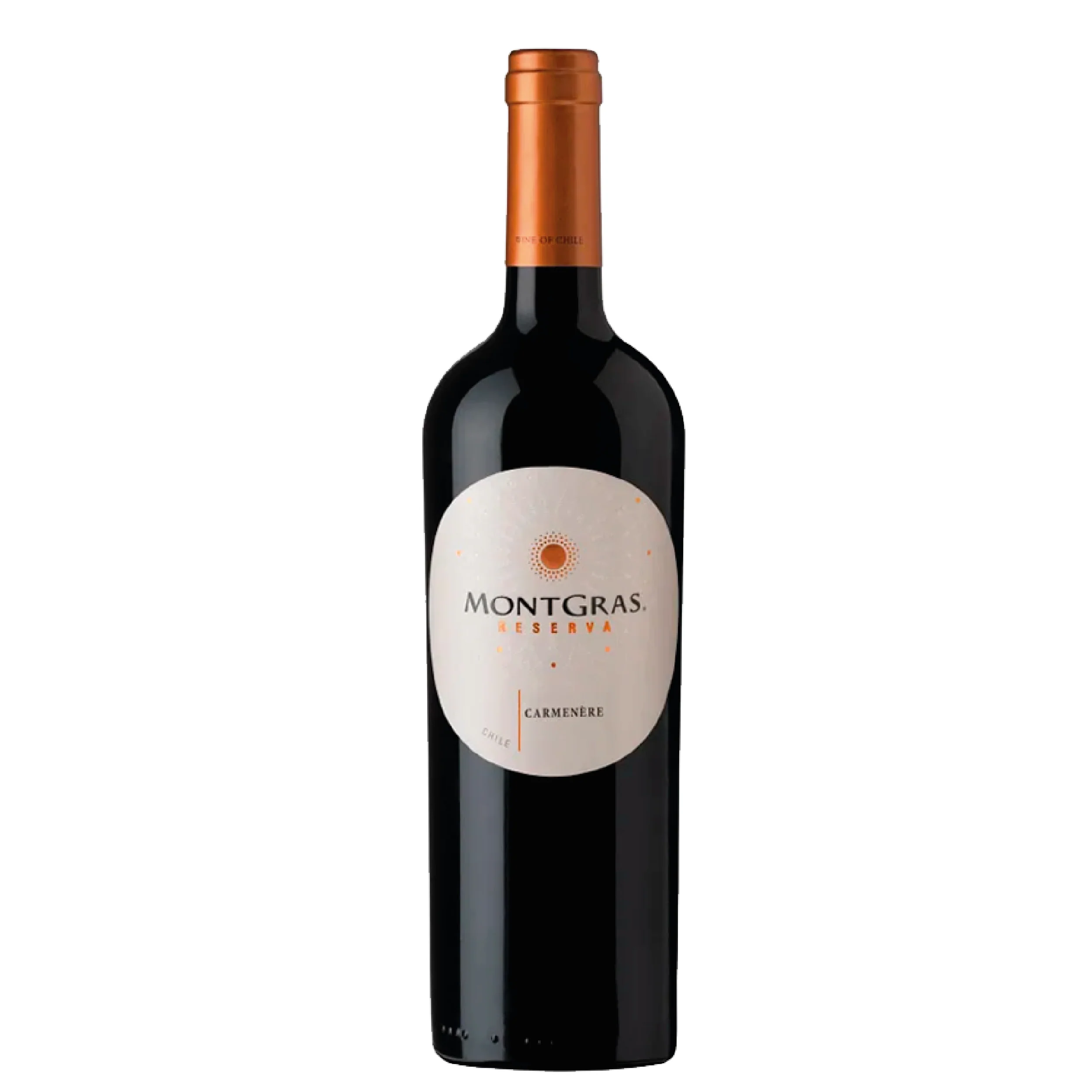 VINO TINTO MONTGRAS RESERVA CARMENERE 750ML