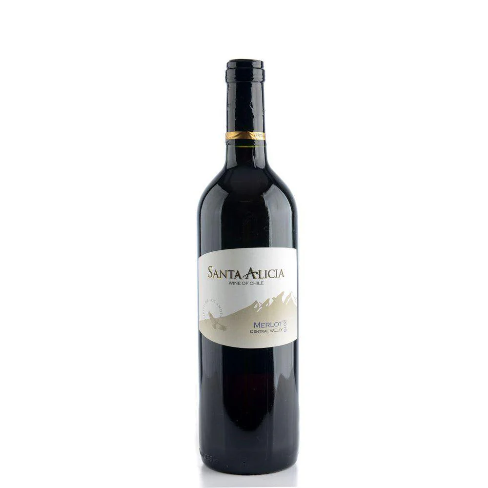 VINO TINTO SANTA ALICIA MERLOT 750ML