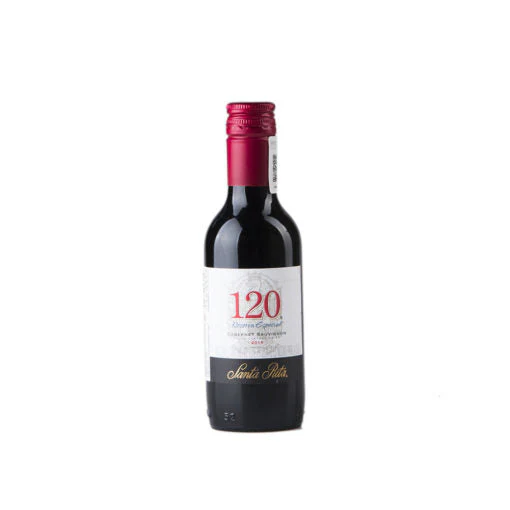 VINO TINTO STA RITA 120 CABSAUV 187ML