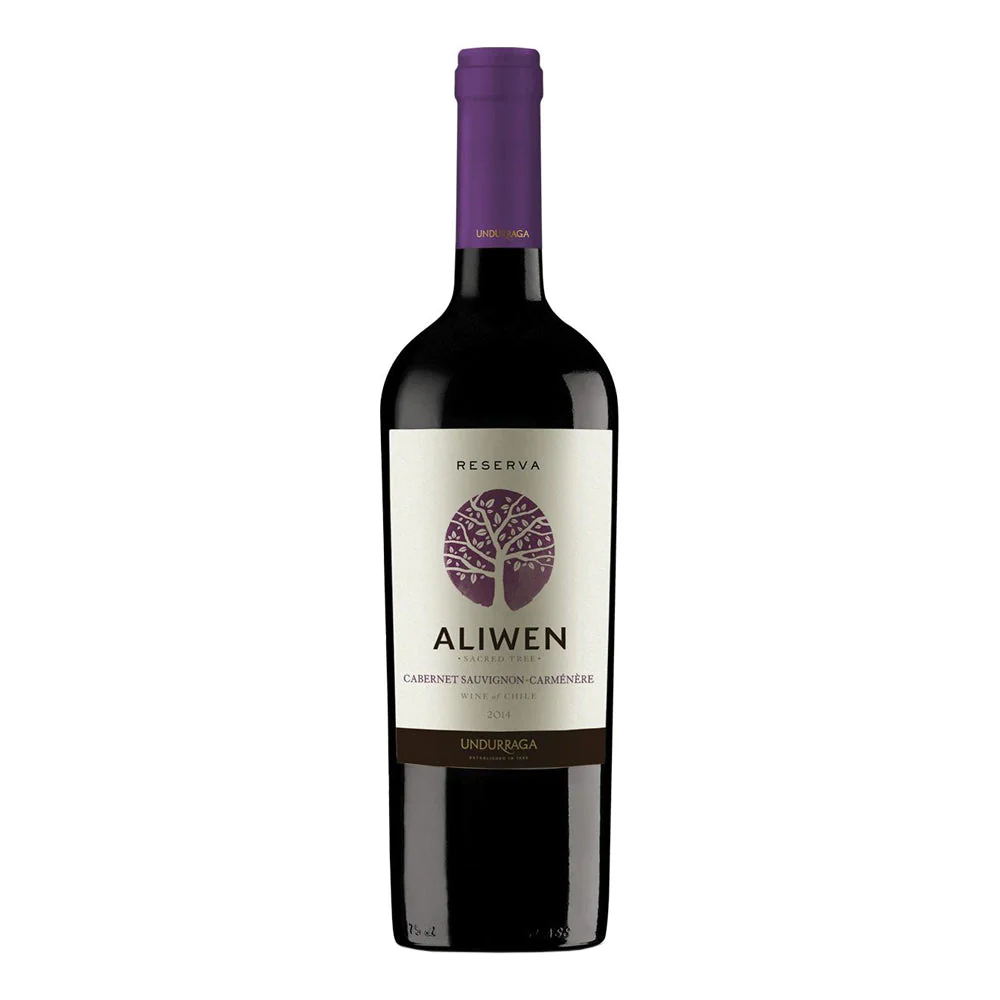 VINO TINTO UNDURRAGA ALIWEN RVA CABSAUV-CARMENERE 750ML