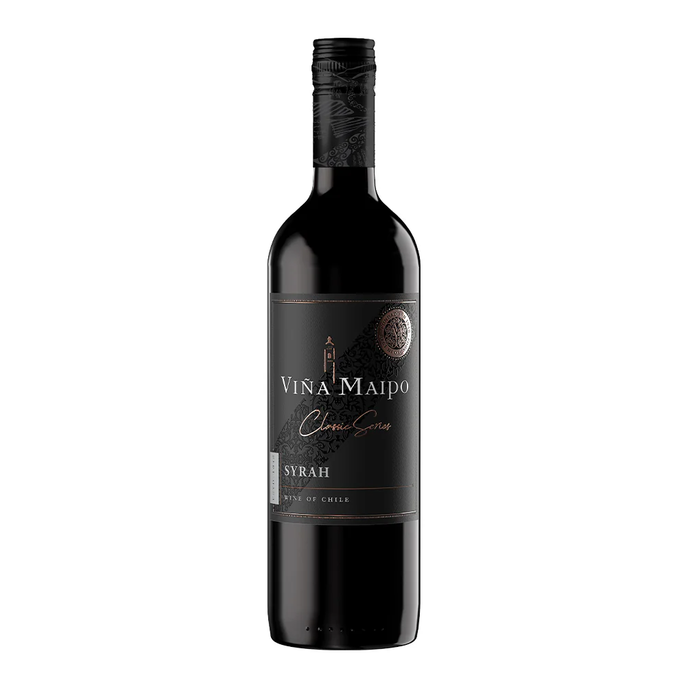 VINO TINTO VIÑA MAIPO CLASSIC SERIES SYRAH 750ML