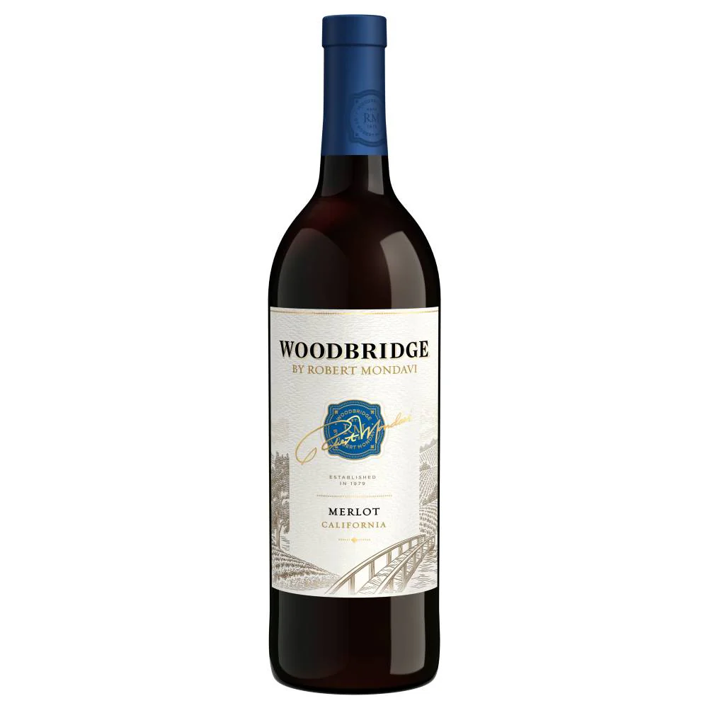VINO TINTO R. MONDAVI WOODBRIDGE MERLOT 750ML