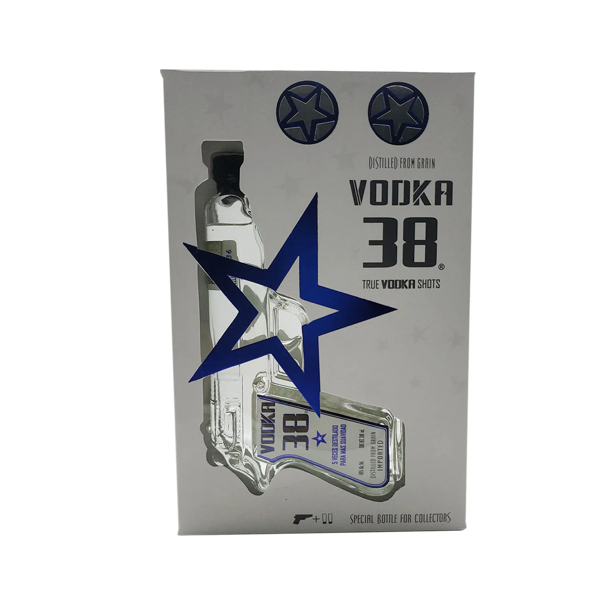 VODKA 38 ESCUADRA 200ML
