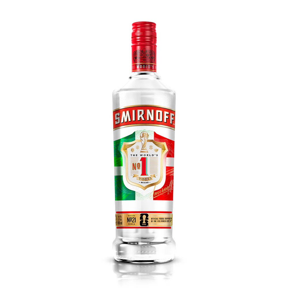 VODKA SMIRNOFF FIFA EDICIÓN M 1000ML