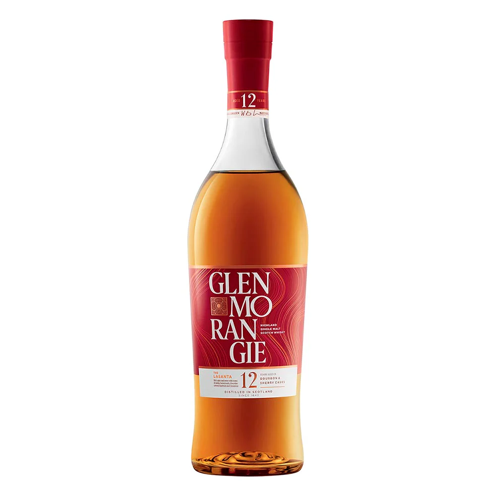 WHISKY GLENMORANGIE 12 AÑOS LASANTA 750ML